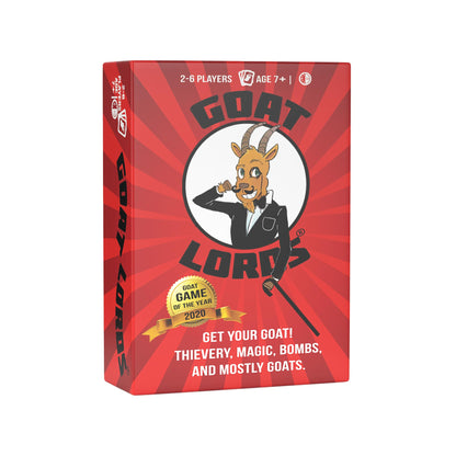 Goat Lords - Most Addicting Card Games for Families, Teens, Kids (Boy and Girl) Ages 7 and Up - Family Board Games, Fun Game, Card Game for Adults or