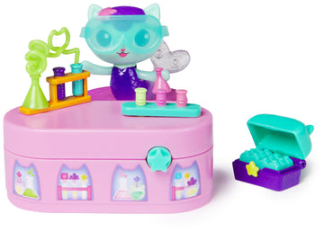 DreamWorks GABBY'S Dollhouse Celebration Series Mercat Bobble Figure with Dollhouse Furniture and Accessories, Kids Toys for Girls & Boys Ages 3 and