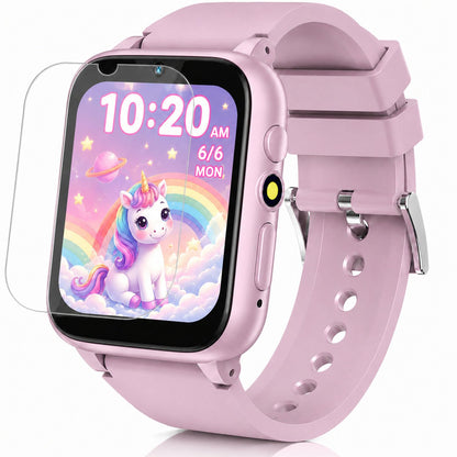 iCHOMKE Smart Watch for Kids, Pink