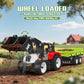 Mould King 24093 Farm Wheel Loader Building Sets, 504+ Pieces Mini World City Series Construction Sets, Farm Toys for Boy Age 8+