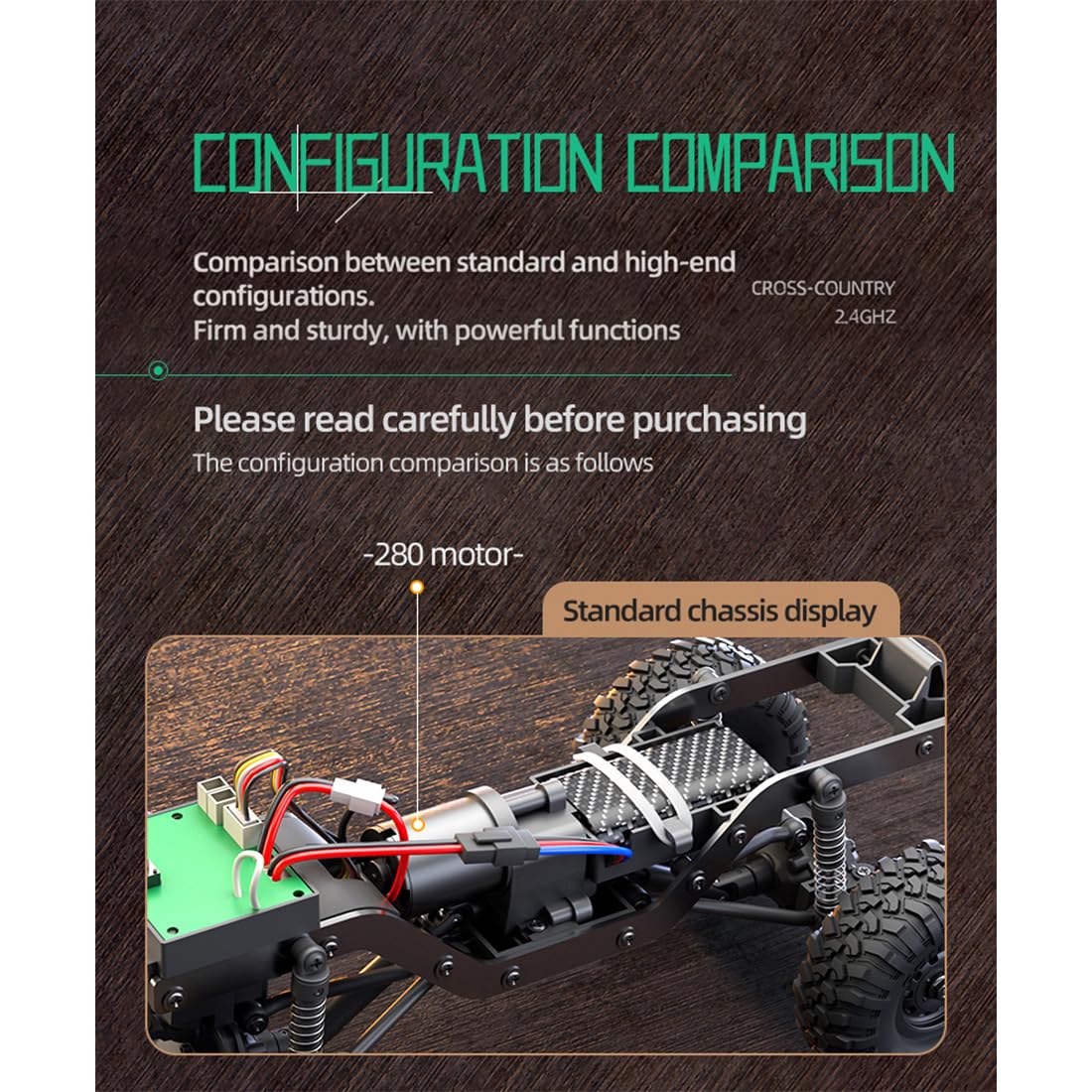 Actualia 1/16 Scale RC Pickup Crawler for Adults, 2.4GHz Full-Proportional Off-Road Vehicle Model, 4WD Metal Chassis Remote Control Truck with LED