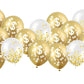 Oojami 4 Pack Dollar Bills Bling Bling Big Bucks Money Theme Table Cover Tablecloth Includes 20 Balloons Ideal for Birthday Decorations Party Supplies
