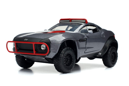 Jada Toys Fast & Furious 1:24 Letty's Rally Fighter Die-cast Car, toys for kids and adults, Gray, Standard