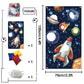 Outer Space Toss Games Banner Backdrop Indoor or Outdoor Galaxy Theme Birthday Party Decorations Supplies for Adults Family