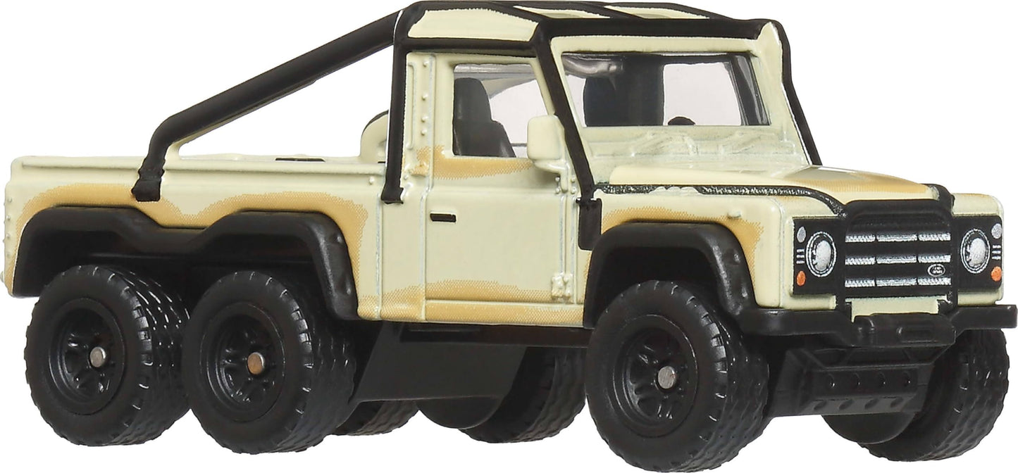 Matchbox Toy Cars, Desert Chase Escape 4-Pack of 1:64 Scale Die-Cast SUVs from the Movie, Includes Toyota 4Runner with Exclusive Deco, Collectible Set