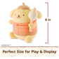 GUND Sanrio Pompompurin 6-Inch Plush Toy with Camping Outfit for Ages 1+