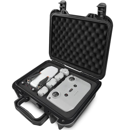 Lekufee Portable Travel Waterproof Hard Case for DJI Mini 4K/2 SE/2 and Other Accessories(CASE ONLY)