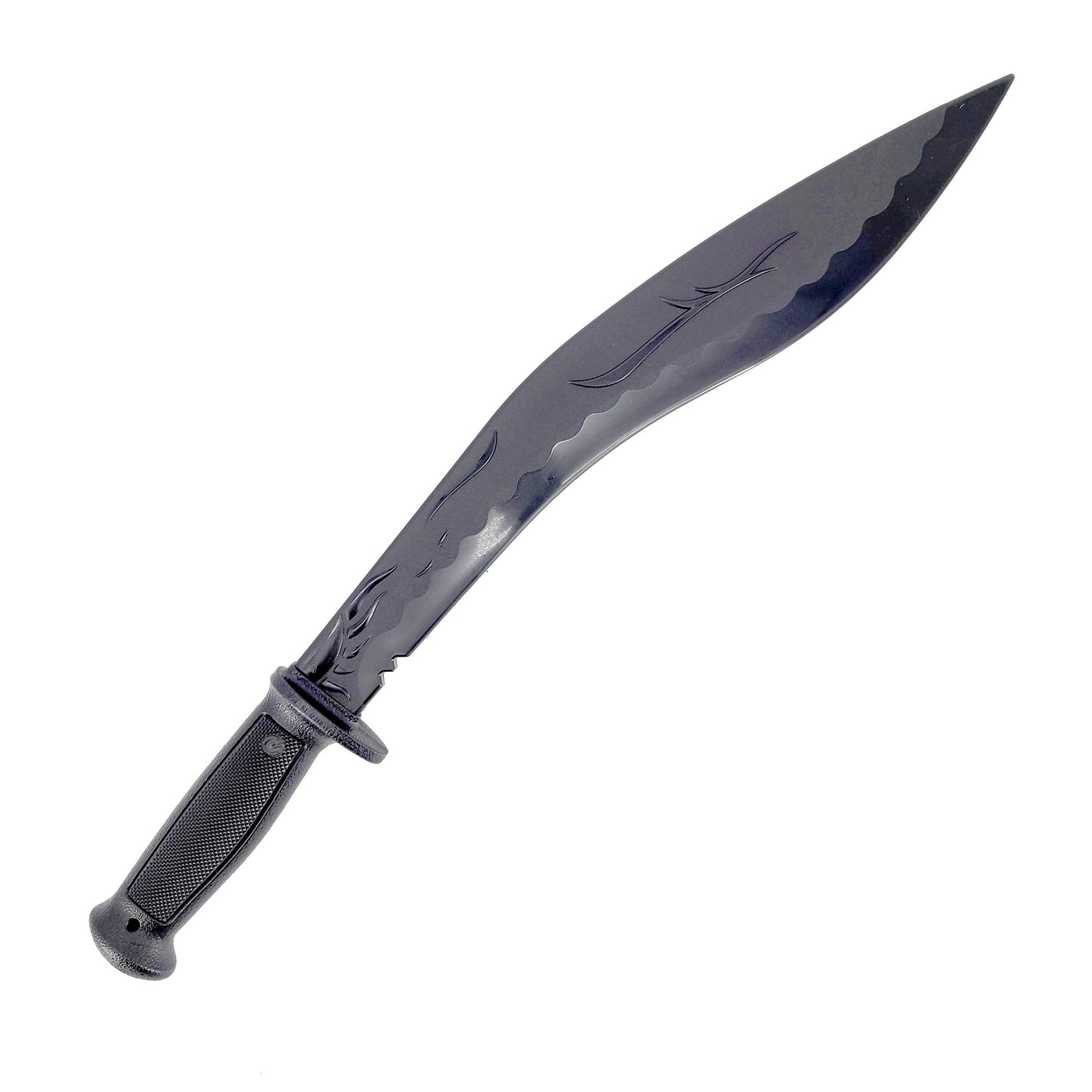 E-BOGU Polypropylene Kukri-Style Black Sword (24.5")