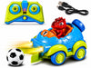 ToyFinity Remote Control Dino Car - Soccer Ball Mode, USB Charged