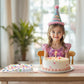 VVBray 20Pcs Happy Birthday Plates 9 Inch Large Paper Plates Multicolor Polka Dots Happy Bday Party Tableware Colorful Dinner Paperplates for Kids