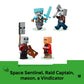 LEGO Minecraft The Pillager Outpost and Ravager Building Toy - Video Game Building Blocks for Kids, Boys & Girls, Ages 9+ - Includes Space Sentinel