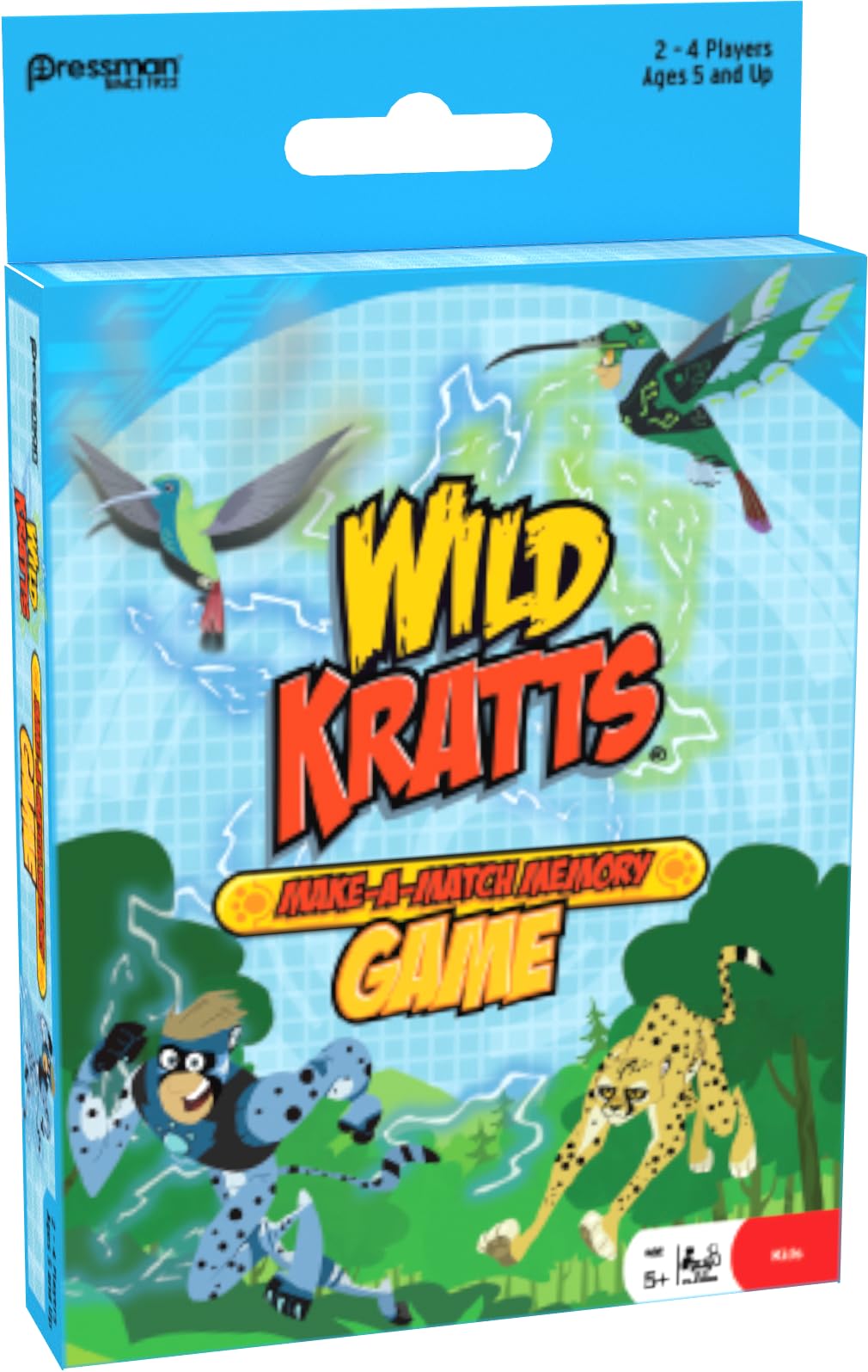 Wild Kratts Make A Match in Box Game