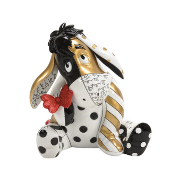 Enesco Disney Britto Winnie the Pooh Eeyore Butterfly Midas Figurine, 6.38 Inch, Multicolor