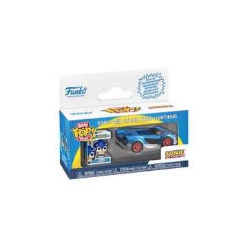 Funko Pop! Bitty Ride: Sonic the Hedgehog - Sonic and Speed Star Lighting - Collectable Vinyl Figure - Gift Idea - Official Merchandise - Toys for
