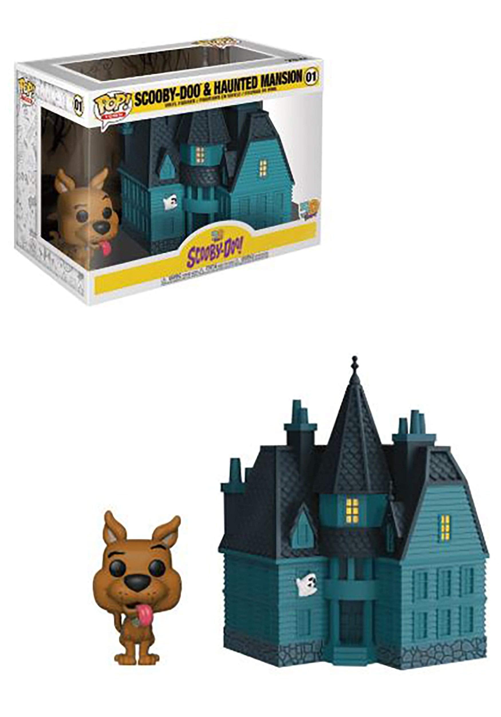Funko Pop! Town: Scooby Doo - Haunted Mansion, Multicolor