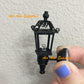 1:12 Scale Dollhouse Miniature Sconce Carriage lamp LED Exterior Light