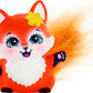 Mattel Enchantimals Felicity Fox Doll & Flick Figure, 6-inch small doll, with long brown hair, animal ears and furry tail, removable skirt and shoes