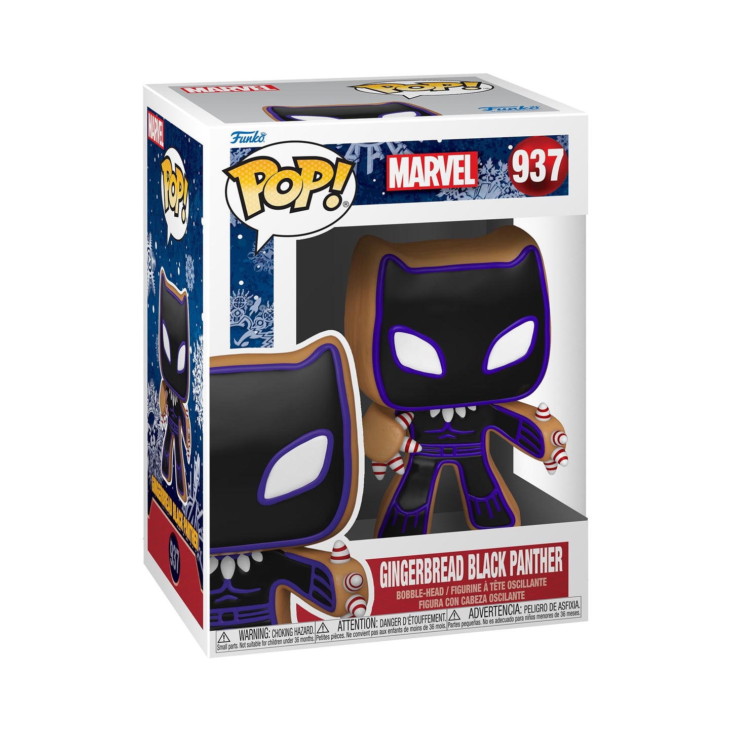 Funko Pop! Marvel: Gingerbread Black Panther