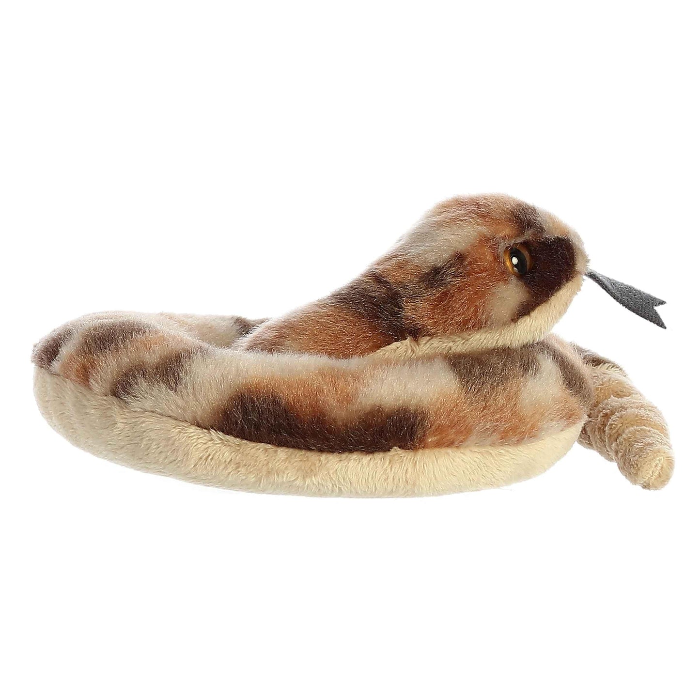 Aurora® Adorable Mini Flopsie™ Ruse Rattlesnake™ Stuffed Animal - Mini Companions Ready for Playful Adventures - for Kids All Ages, Toddlers, Adults