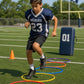 Fun Express Obstacle Course Agility Rings, 20 Inch, Set of 6