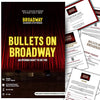 Bullets On Broadway Murder Mystery Game | Murder Mystery Dinner Party Kit | Broadway Mystery Game for Adults and Teens | Interactive Detective Dinner