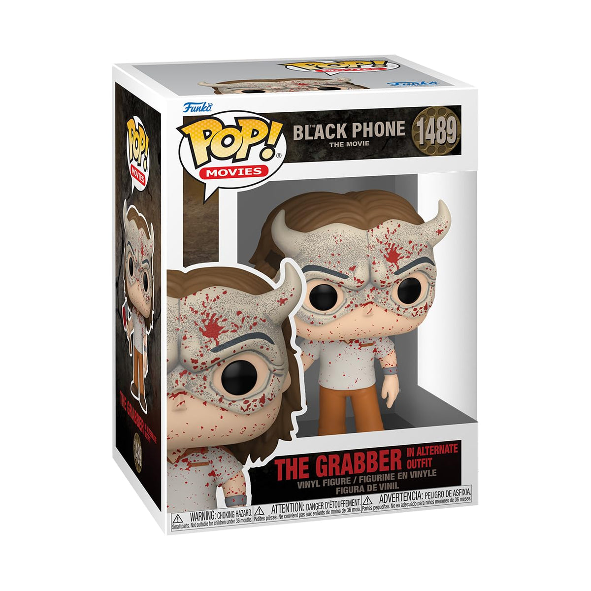 Funko POP! Movies: Black Phone - The Grabber - Bloody - Collectable Vinyl Figure - Gift Idea - Official Merchandise - for Kids & Adults - Horror Fans