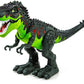 Toysery Tyrannosaurus T-Rex Walking Dinosaur Kids Toy. LED Lights and Realistic Sounds, for Kids 3-12 Years Old Boys and Girls (Colors May Vary)