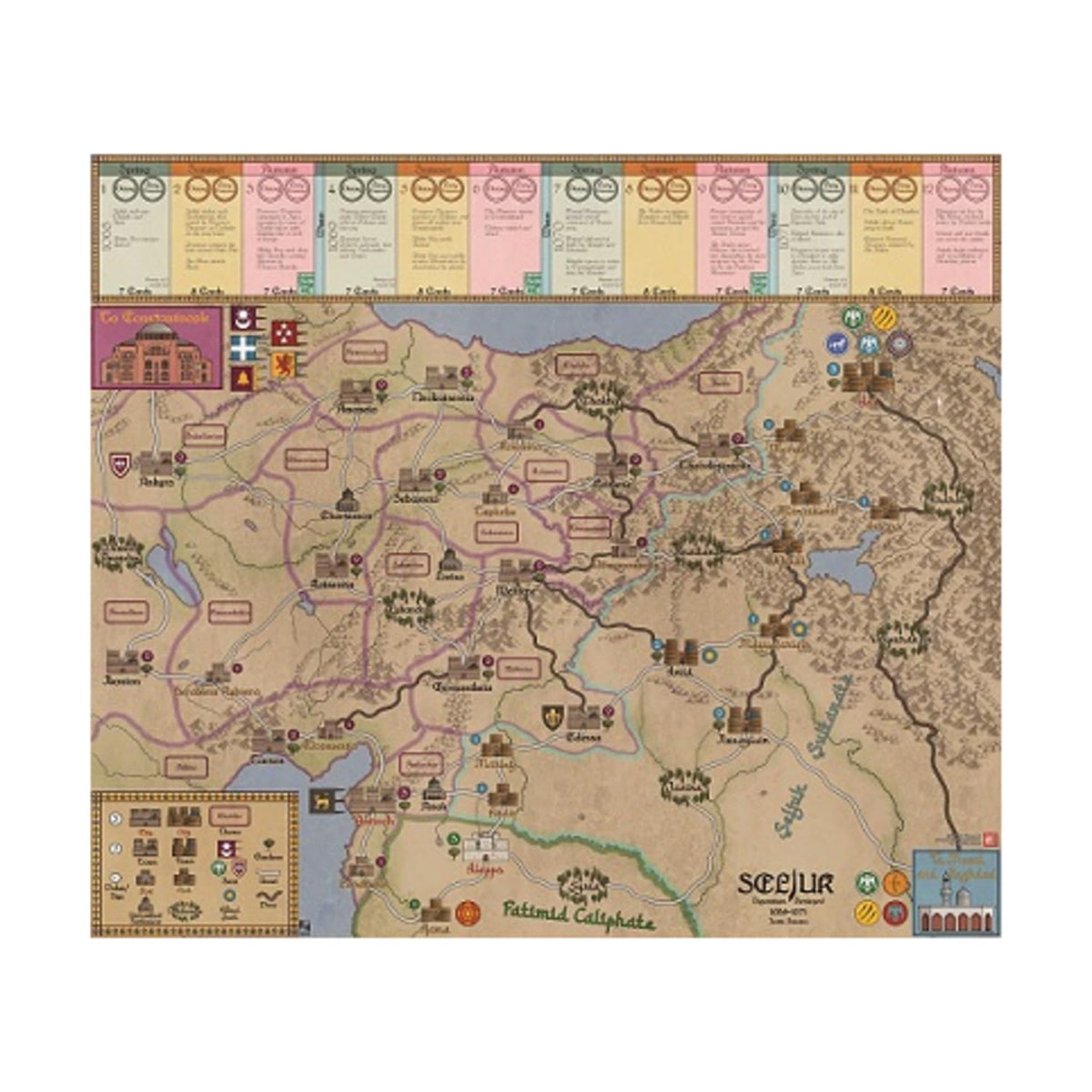GMT Games Seljuk: Byzantium Besieged, 1068-1071