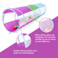 Play Tunnel for Toddlers 1-3, Tunnel for Kids to Craw Through Sensory Toys for 1 Year Old Boy Girl Babies Kids, Indoor Outdoor Great for Motor