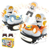 TAGGIVAN Remote Control Bumper Cars, 2 Cars Set, RC Battle Game for Kids