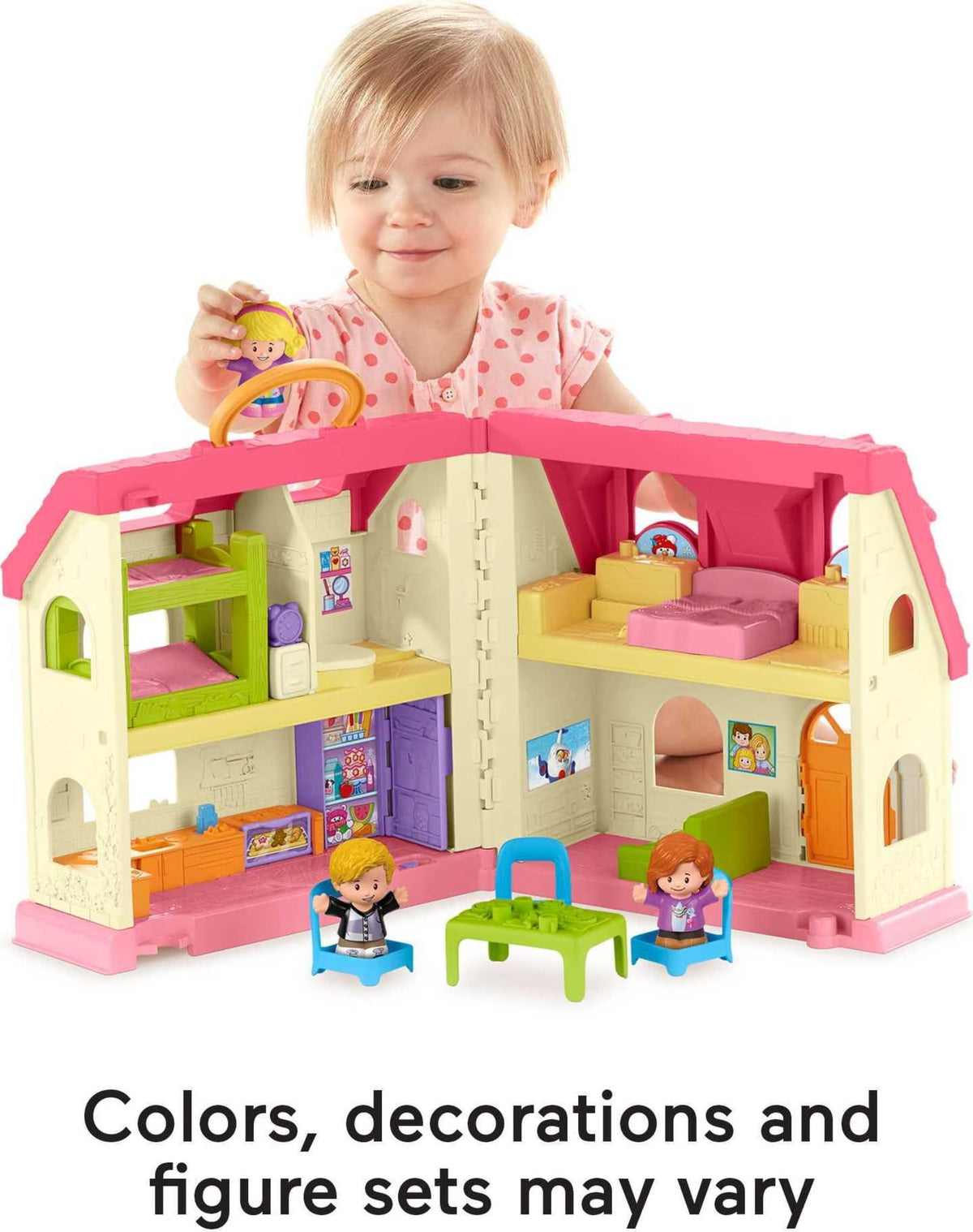Fisher-Price Little People Surprise & Sounds Home, Musical Playhouse
