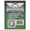 MayDay Games Premium Card Sleeves - 50 Count, Clear 90 Micron Thickness, Medium MTG Size (63.5 x 88 mm), Compatible with Magic: The Gathering & More