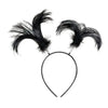 Fun Express - Team Spirit Head Boppers Black 1 pc - Apparel Accessories - Hats - Head Boppers - 1 Piece
