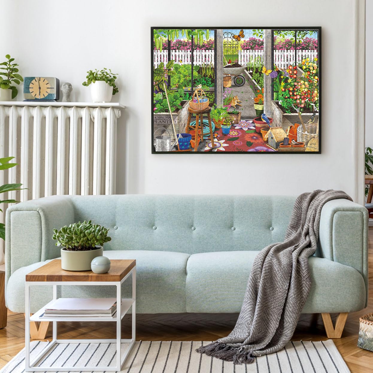 Buffalo Games - Garden Shed Greenhouse - 1000 Piece Puzzle for Adults