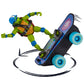Teenage Mutant Ninja Turtles: Mutant Mayhem Leonardo on a Skateboard with Accessories by Playmates Toys - Amazon Exclusive
