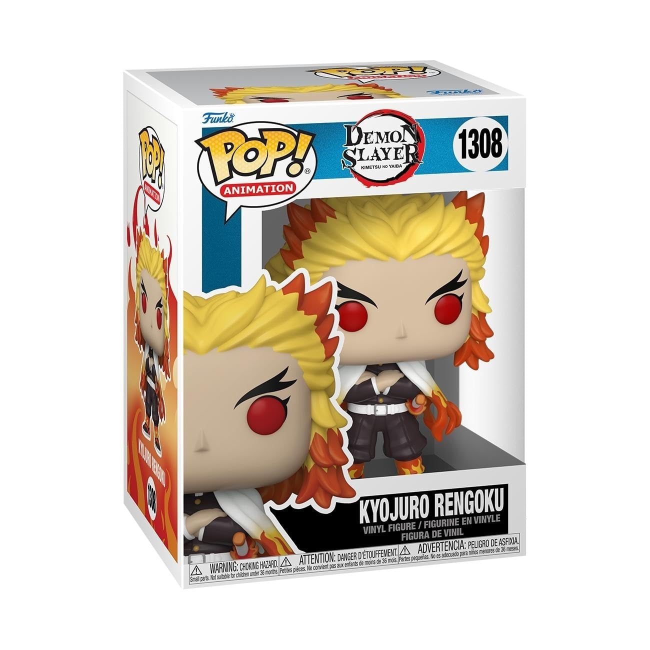 Funko POP! Animation: Demon Slayer - Kyojuro Rengoku - Collectable Vinyl Figure - Gift Idea - Official Merchandise - for Kids & Adults - Anime Fans