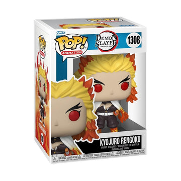Funko POP! Animation: Demon Slayer - Kyojuro Rengoku - Collectable Vinyl Figure - Gift Idea - Official Merchandise - for Kids & Adults - Anime Fans