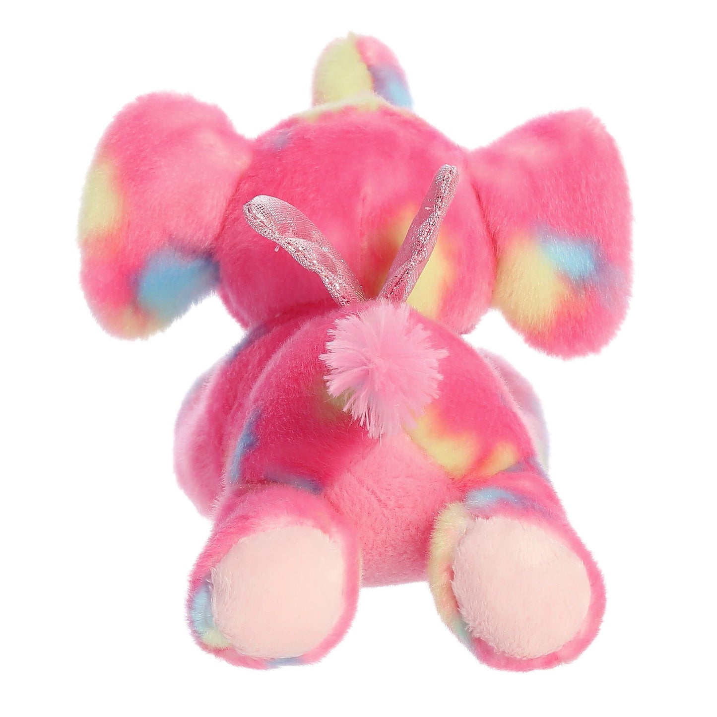Aurora® Vibrant Bright Fancies™ Candyapple Elephant™ Stuffed Animal - Eye-Catching Fun - Delightful Cuddles - Pink 8 Inches