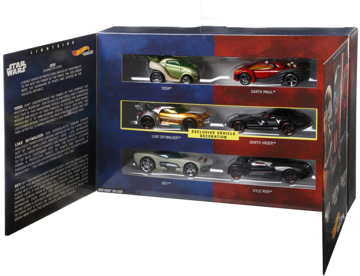 Hot Wheels Star Wars Amazon 6-Pack Character Cars