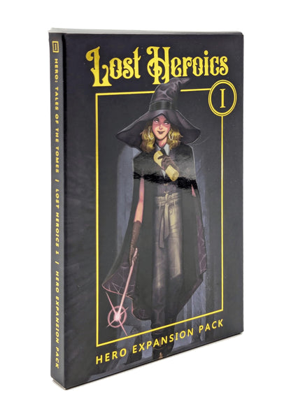 Lost Heroics 1 Expansion Pack by Tomekeeper Entertainment, Strategy Board Game, for 2 to 5 Players and Ages 12+