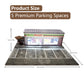 ZAWALUD 1/64 Model Car Display Shop Case for Adults, Premium in-House-Design Scale Diecast Parking Garage for Toy Cars, Toys Car Garage, Scenic