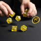 Renegade Game Studios Power Rangers RPG Dice - Yellow 8-Piece Set