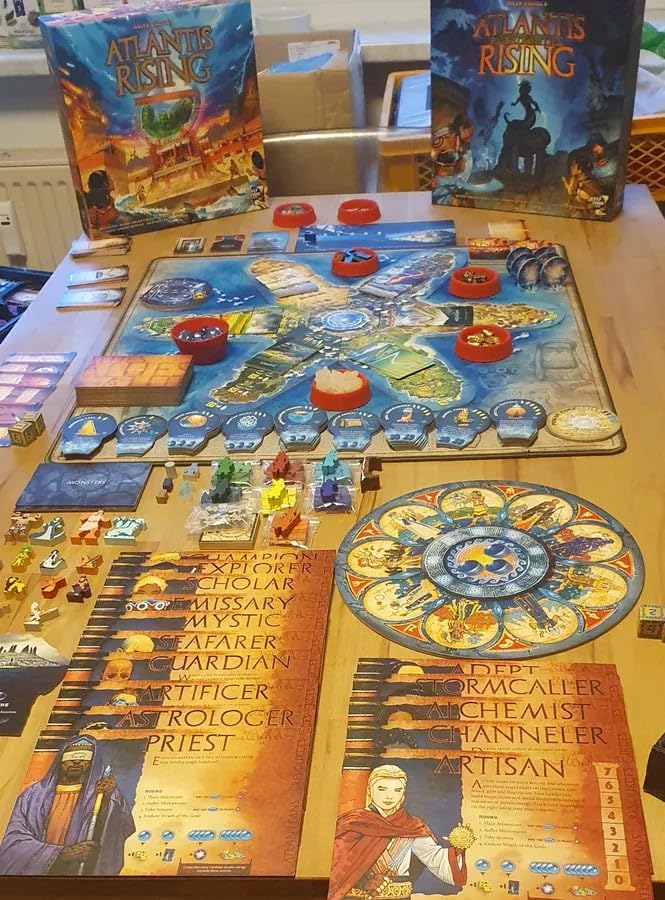 Atlantis Rising: Monstrosities - Expansion for Atlantis Rising 2nd Edition | New Monsters, Allies, Magic Items & Locations | Medusa, Harpies, Scylla