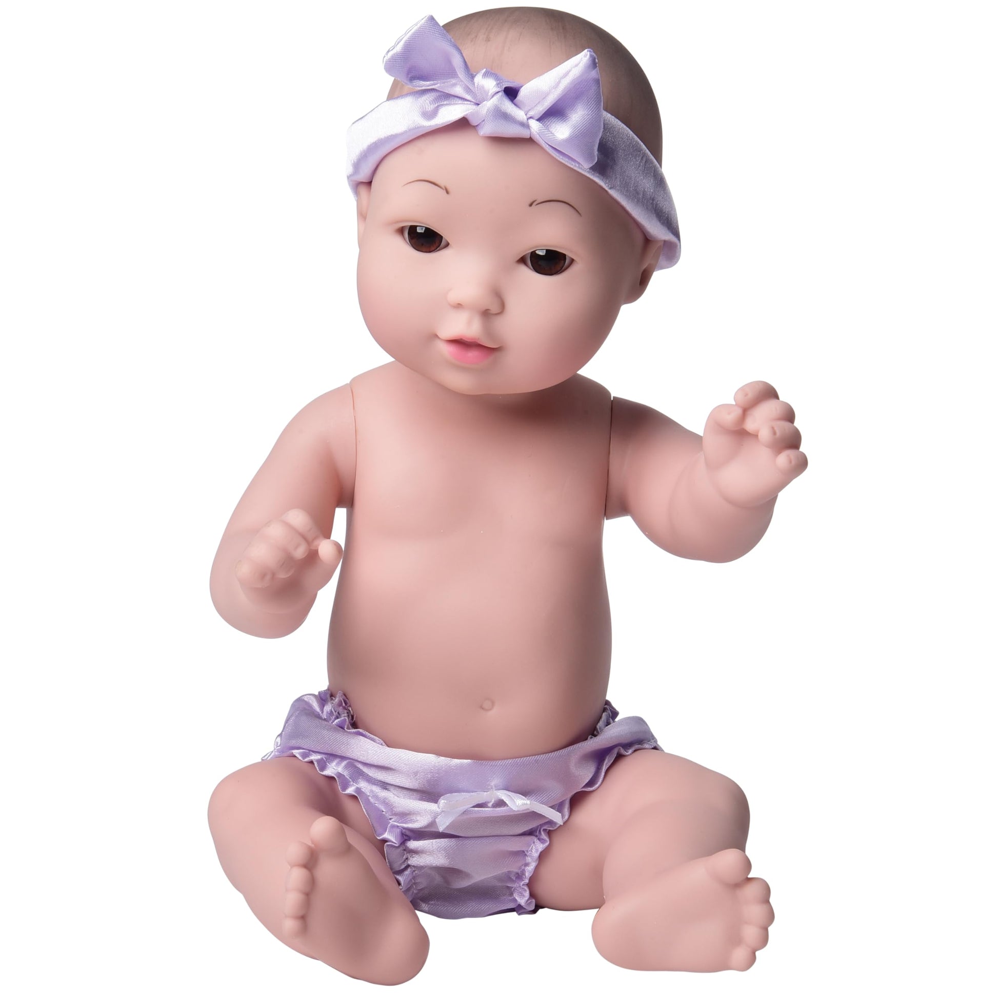 Constructive Playthings 12" Baby Tender Touch Doll- Asian with a Blankie, Model:UNI-204