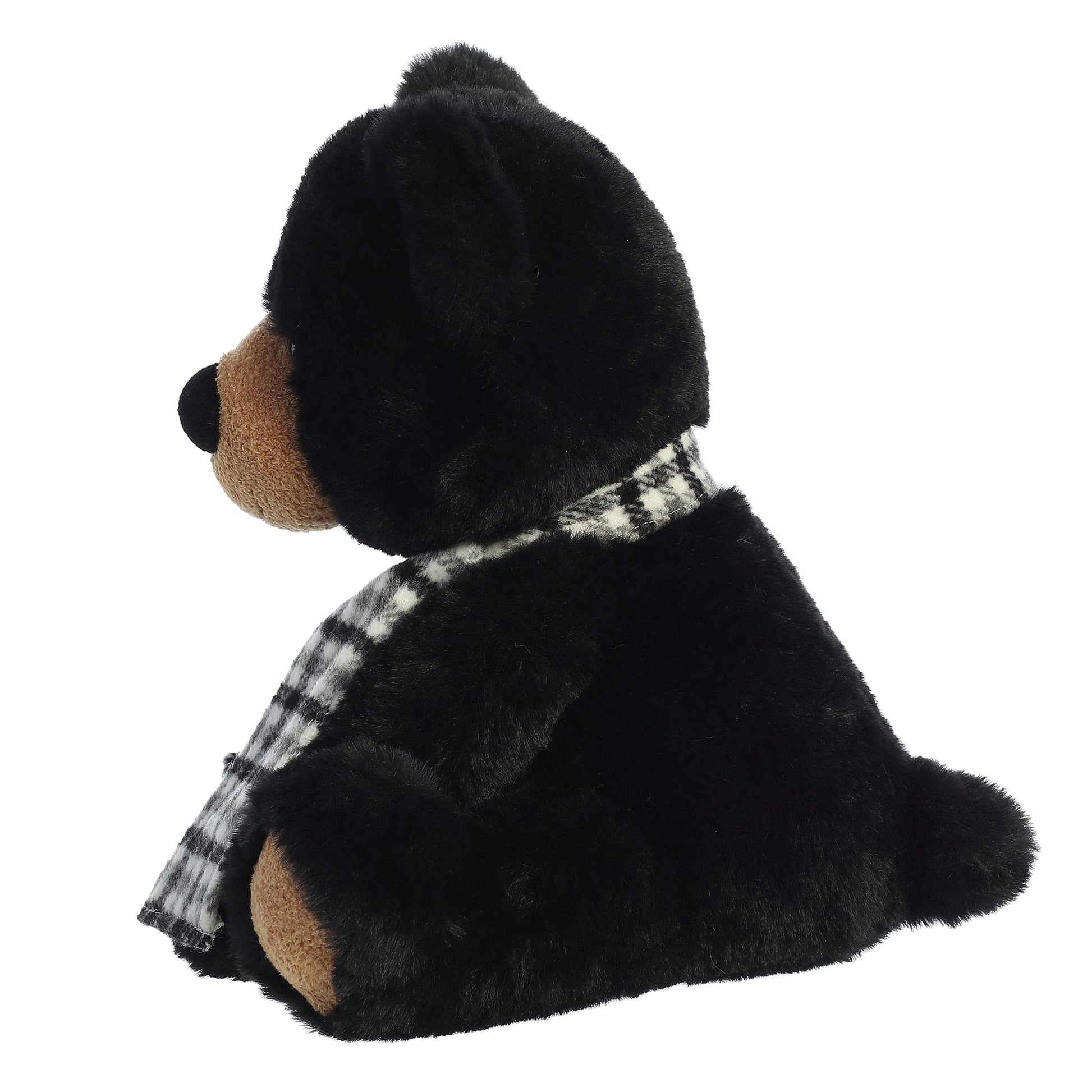Aurora World Holiday - 12" Atticus Bear, Black