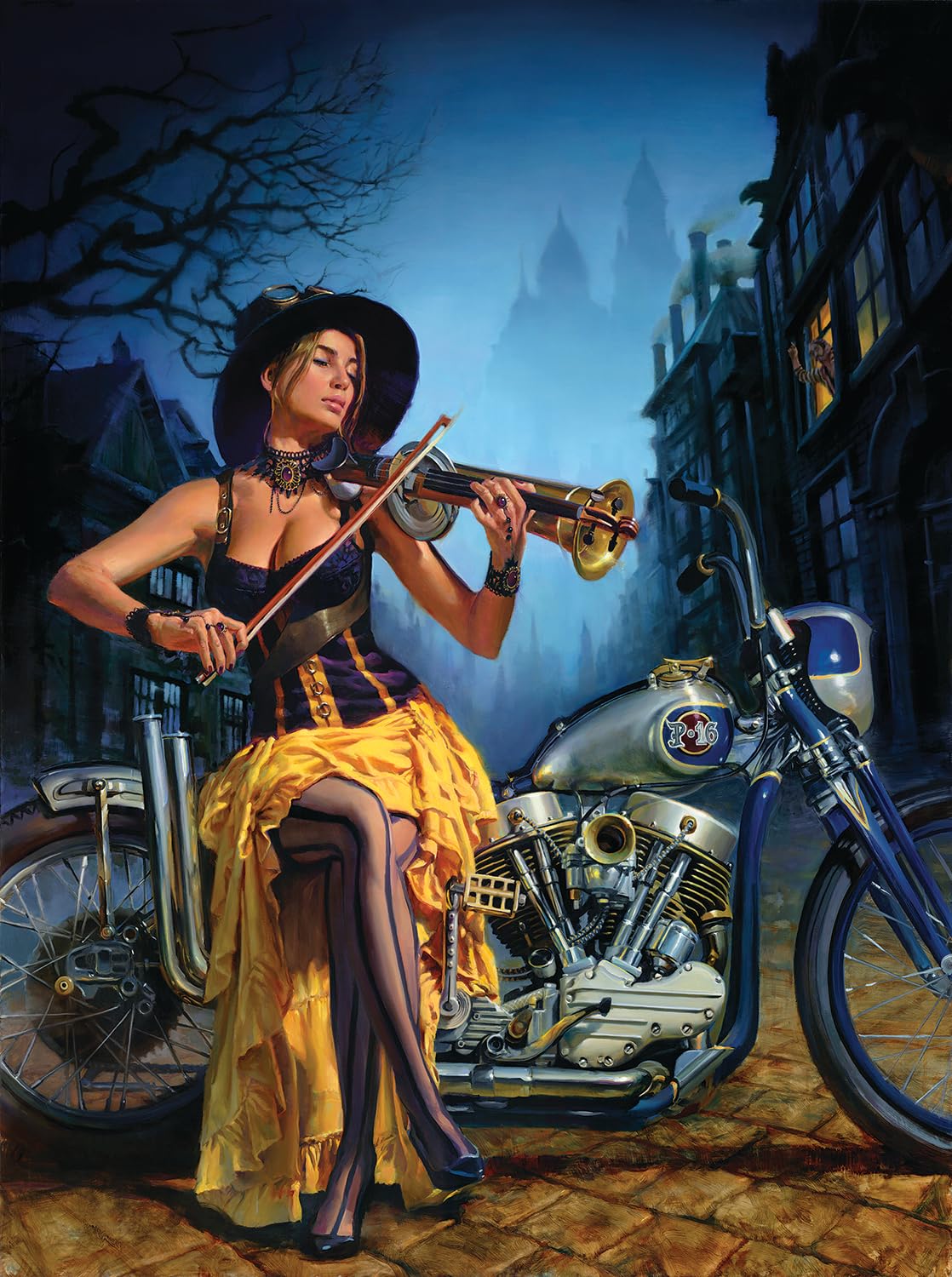 SUNSOUT INC - The Prodigy - 1000 pc Jigsaw Puzzle by Artist: David Uhl - Finished Size 20" x 27" - MPN# 67065