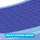 Bluey Bath Time Fun Set - Bath Finger Puppets, Vinyl Bath Mat, Step Stool