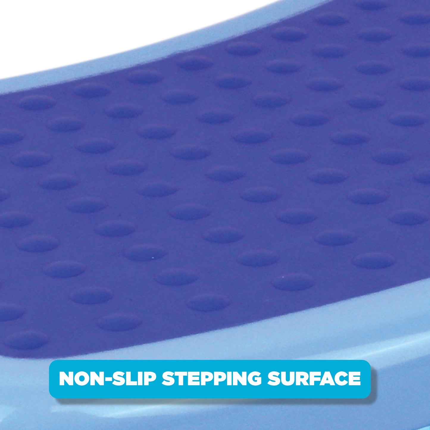 Bluey Bath Time Fun Set - Bath Finger Puppets, Vinyl Bath Mat, Step Stool