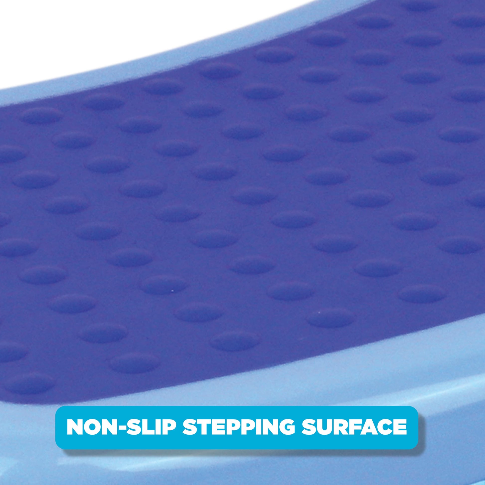 Bluey Bath Time Fun Set - Bath Finger Puppets, Vinyl Bath Mat, Step Stool