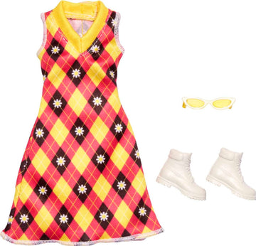 Barbie Mattel Fashion Clothing Complete Look and Accessories Mod Sdos (HJT17)